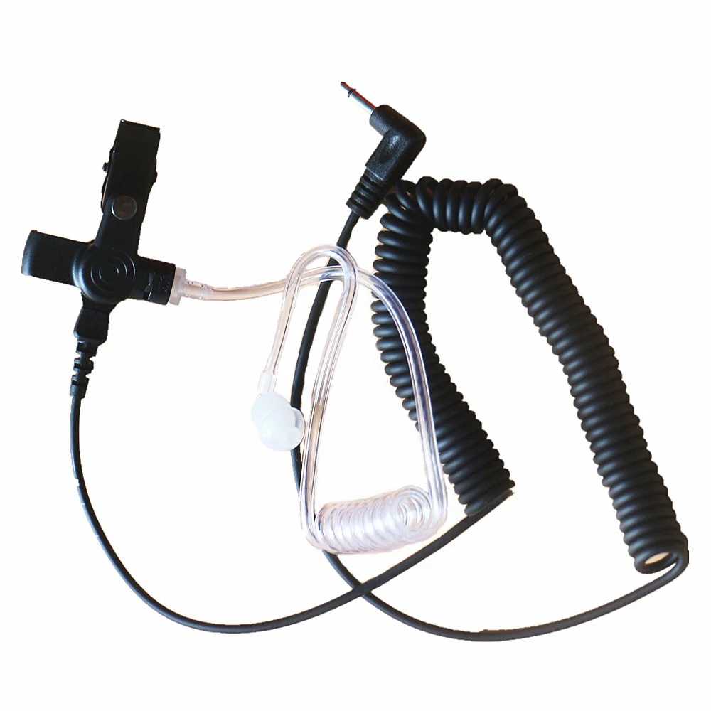 10 шт. разъем 3 5 мм только полицейский приемник Акустическая трубка для Motorola