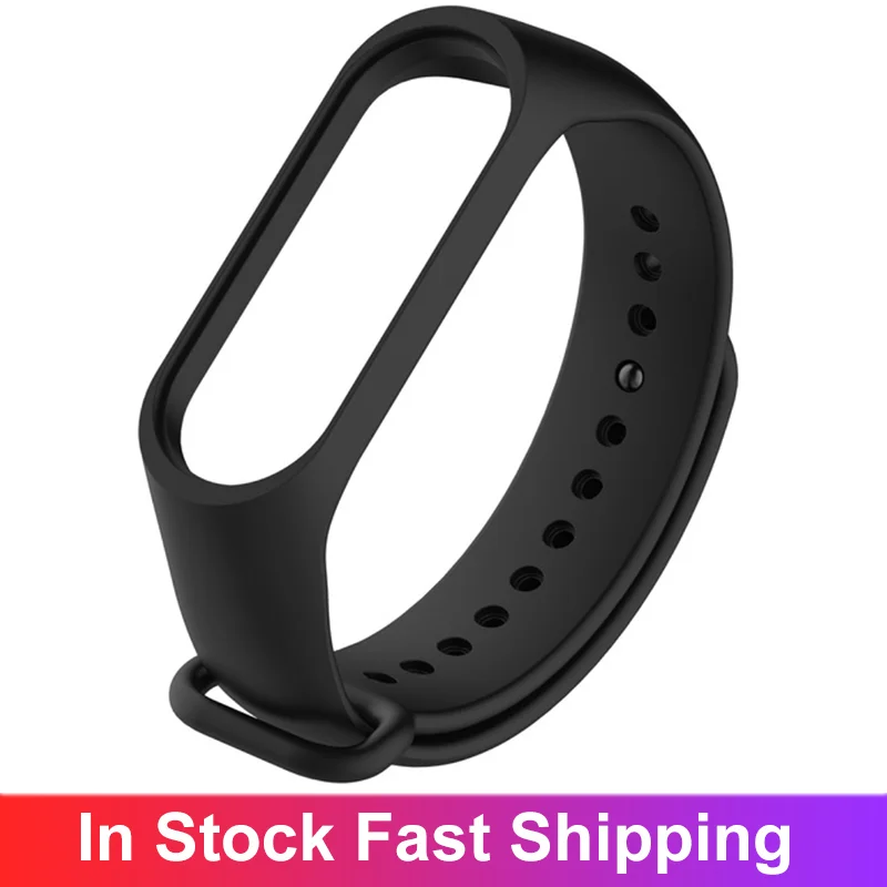 

11colors New Replacement Silicone Wrist Strap Sport Watch Band For Xiaomi MI Band 3 Smart Bracelet Watch Strap For Miband 3