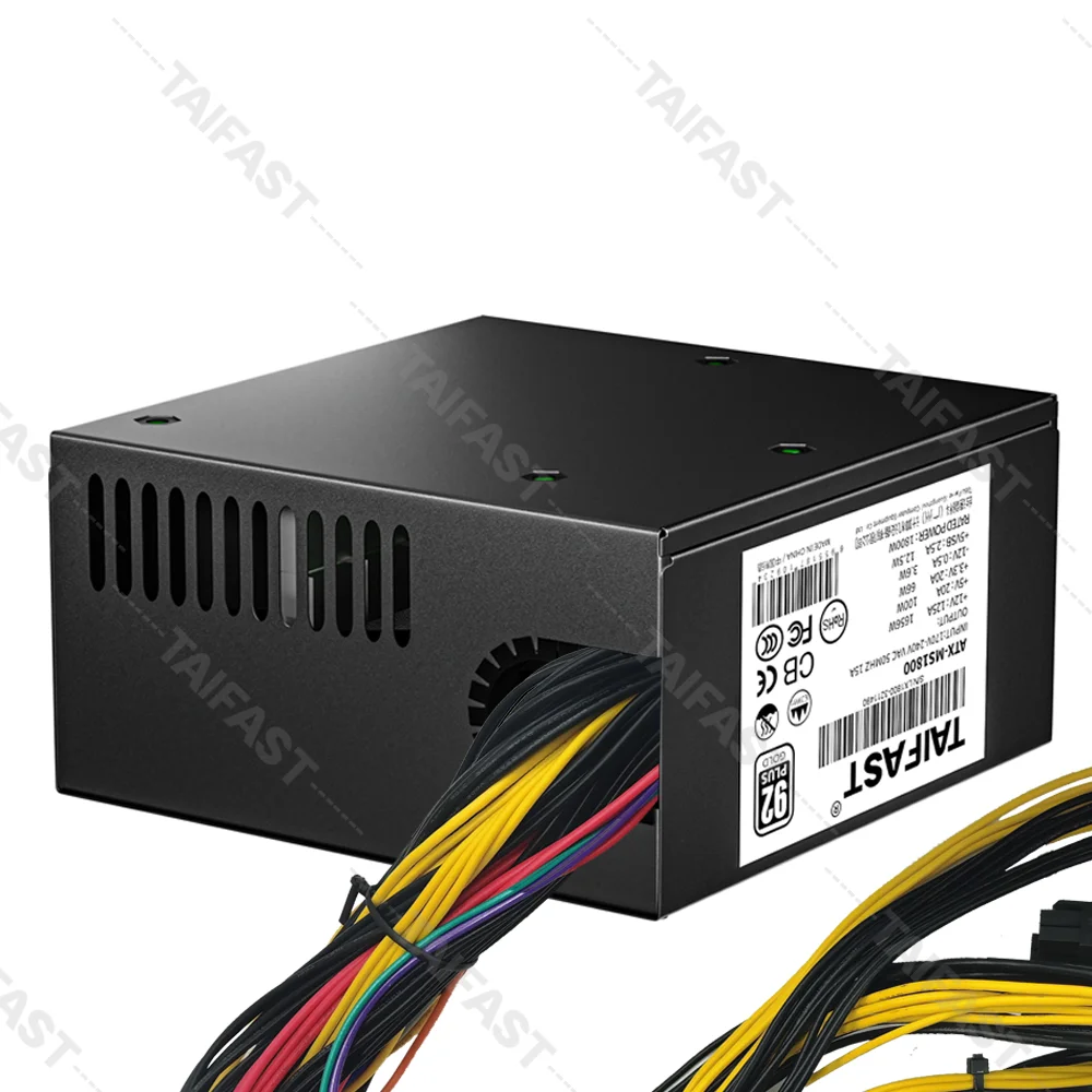 TAIFAST высокоэффективный ATX 1800 Вт pico psu 92 PLUS источник питания | Компьютеры и офис