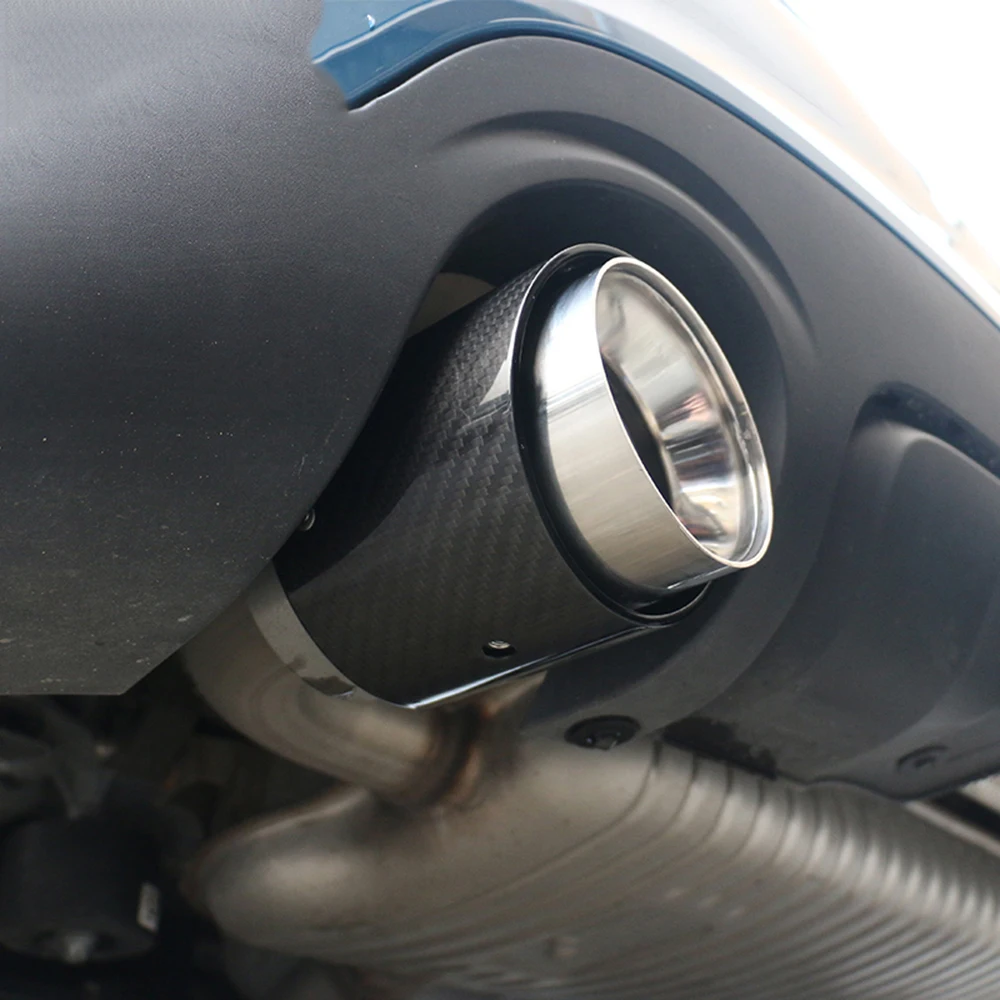 Автомобильные выхлопные трубы из нержавеющей стали углеродного волокна