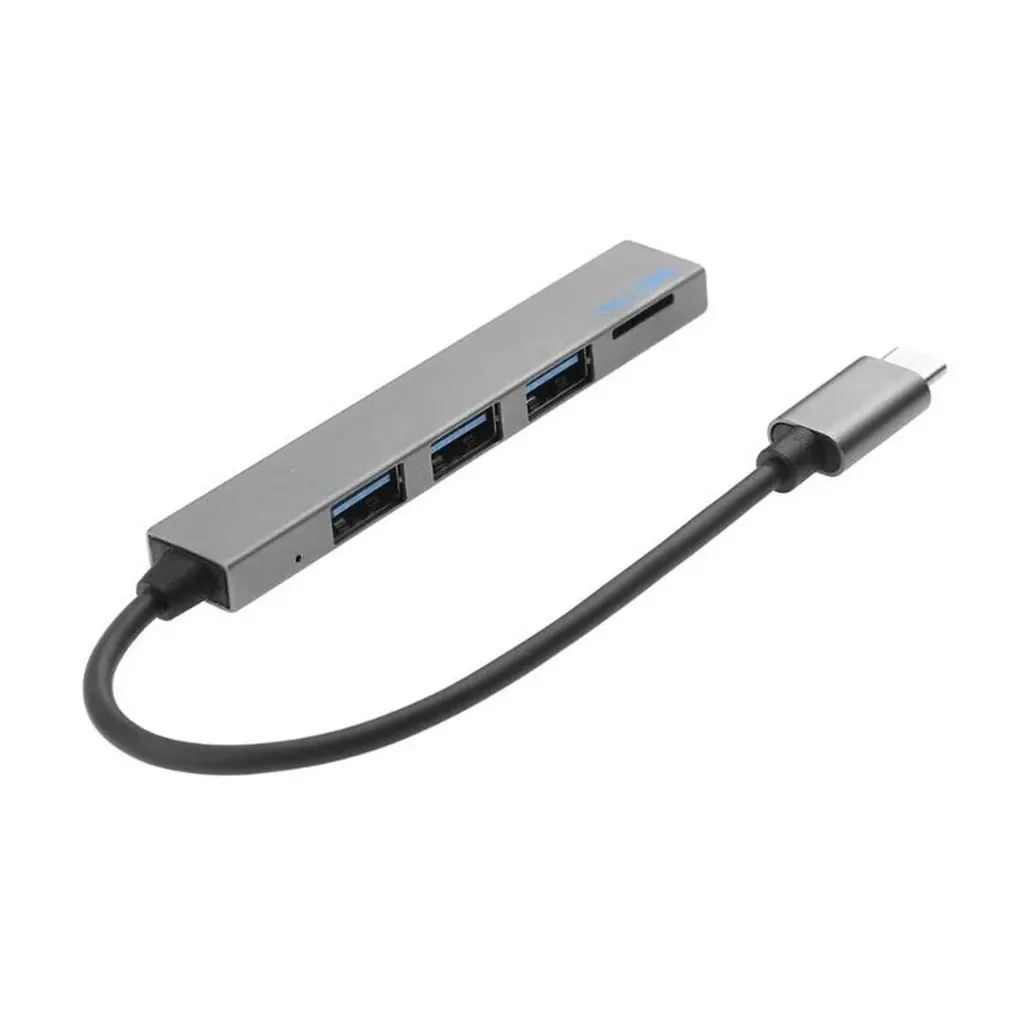 4 в 1 USB 3 type-C концентратор 0 из магниевого сплава с TF слот для чтения порта MacBook Pro/Air