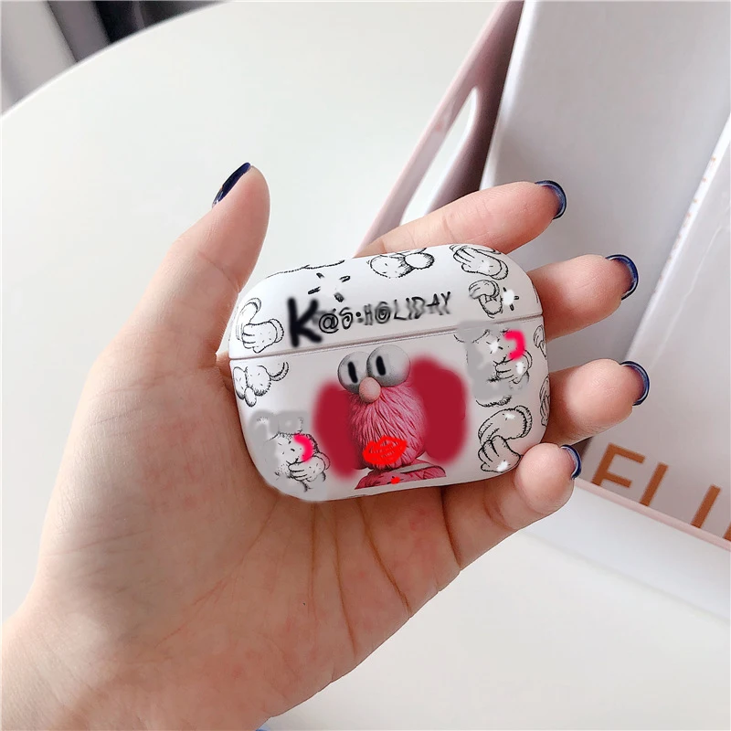 Популярный Матовый чехол Funda для AirPods Pro Чехол для ПК Жесткий Модный чехол для Apple Air pods pro 3 tws Bluetooth чехол для наушников# EW