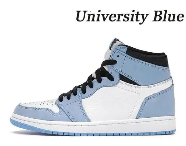 

2021 Hyper Royal 1 1s Basketball Shoes University Blue Obsidian UNC top 3 Lucky Green Triple White Women Sneakers Trainer
