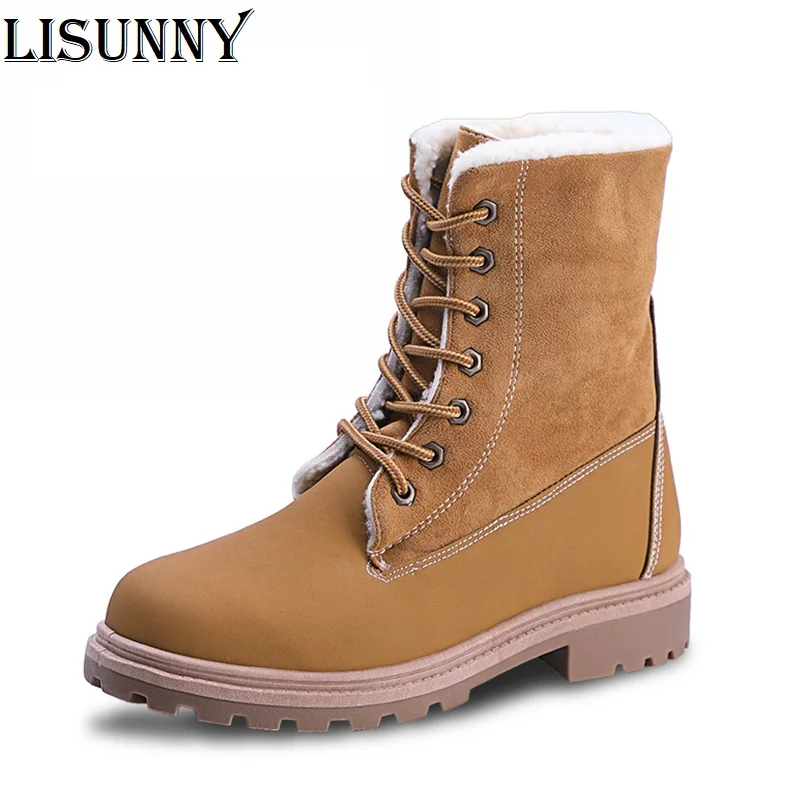 2020 г. женские ботинки новые зимние замшевые повседневные из натуральной кожи и