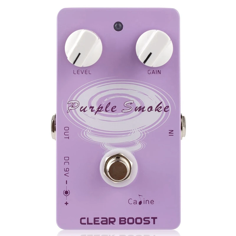 Caline CP-22 Clean Boost гитарный эффект педали фиолетовый True Bypass аксессуары для гитары