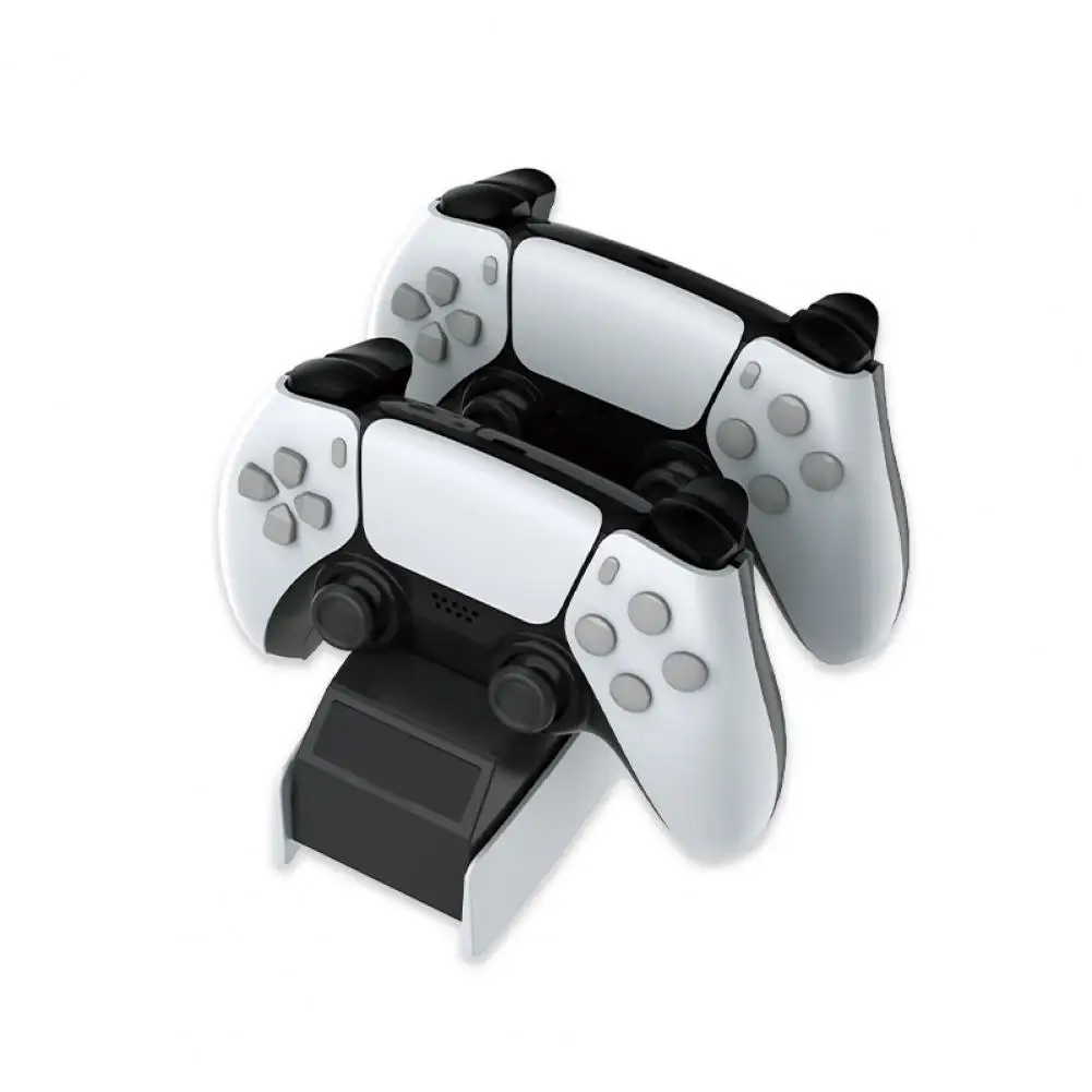 

Controller Charger Dual Port Charging Stand USB Charging Wireless Handle Dual Charge Base for PS5 Gaming Controllers Handles Kit