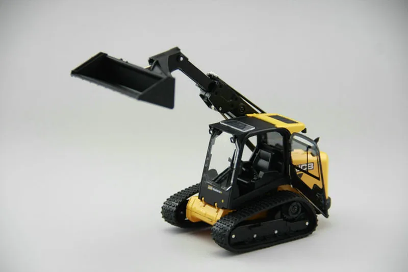 ROS 1/32 JCB 330 Skidsteer Teleskid раздвижной вилочный погрузчик Инженерная игрушка, модель автомобиля Автомобили сплав литой коллекции игрушек