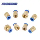 5 шт. интерфейс для шланга от 1012 мм до 18 дюйма, 14 дюйма, 38 дюйма, 12 дюйма, с внутренней резьбой, латунный Скользящий замок, быстроразъемный соединитель, инструменты для полива сада