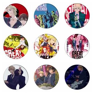 Значки для рюкзака прелестного Макото эдамура, брошь на булавке, Лоран Тьерри, коллекционные игрушки, булавка на грудь для сумок, одежды