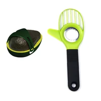 2pcset 3 in 1 kitchen tools gadgets fruit cutter avocado slicer knife splitter saver keeper mum gift personal present