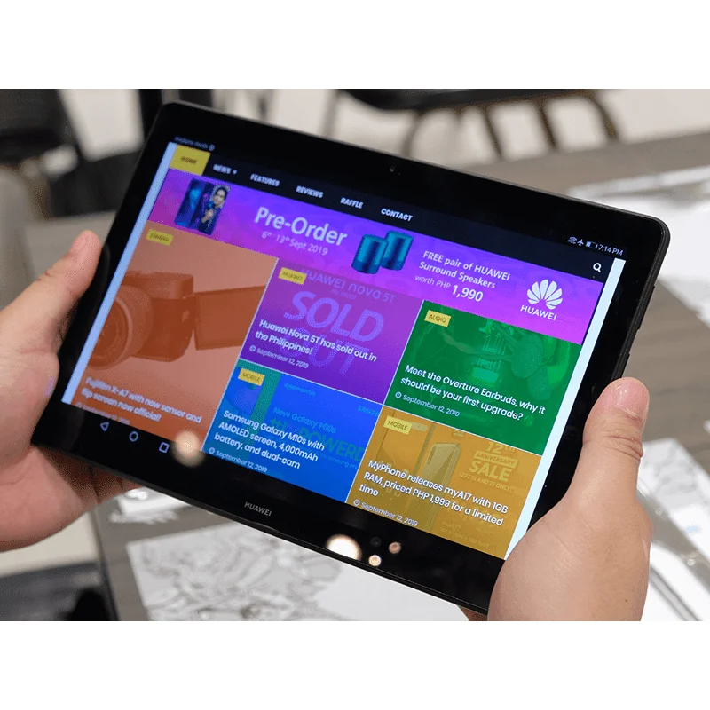 Планшет HUAWEI Mediapad T5 2 Гб ОЗУ 32 ПЗУ 1080P Full HD 10 1 дюймов 4G LTE Android 8 Kirin 659 Восьмиядерный |
