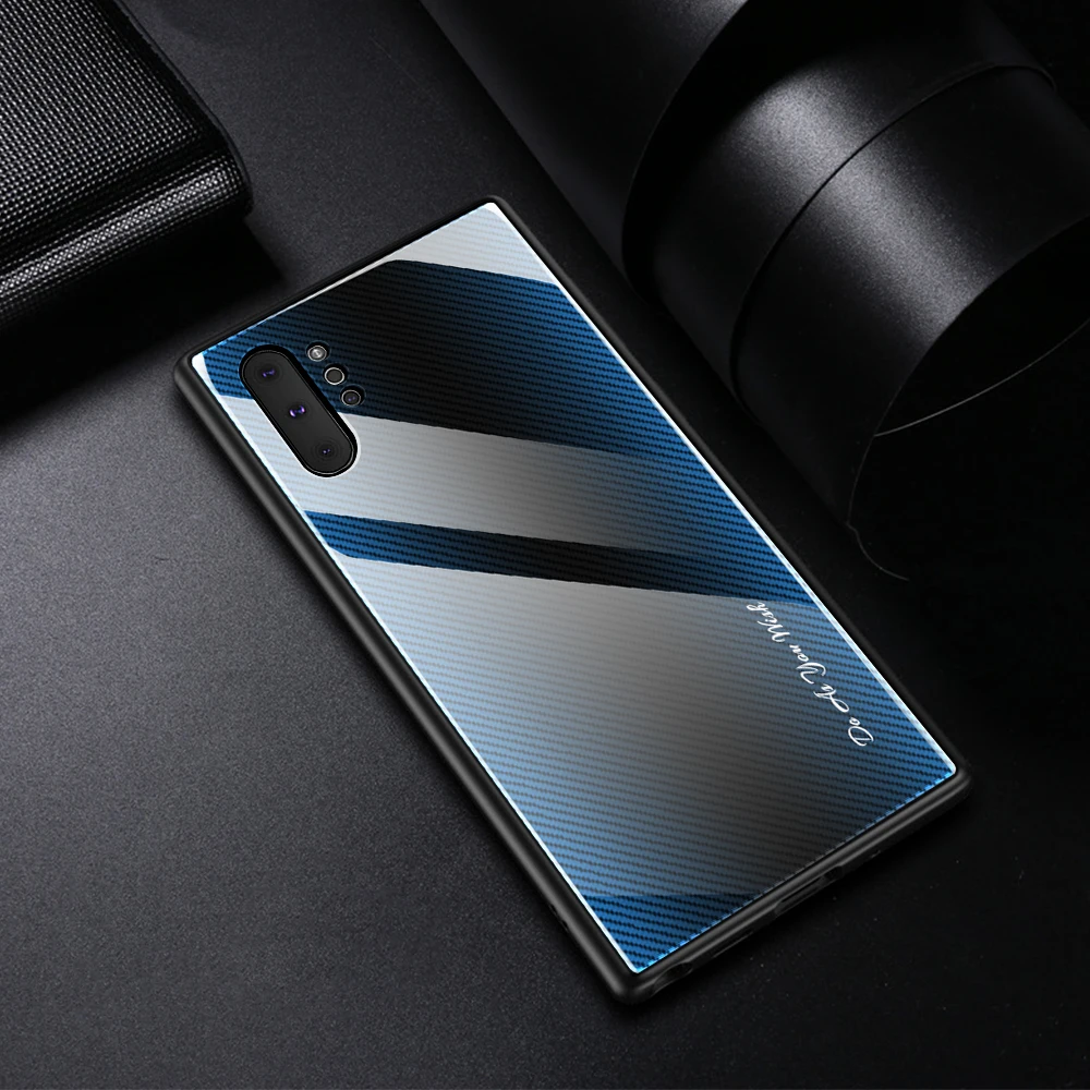 02 Цвет Стекло чехол для samsung Galaxy A70 A50 A30 A10 A20 A80 A90 S10 5G S8 S9 плюс S10e Note 8 9 10 Pro защитный чехол с полной защитой - Цвет: 02