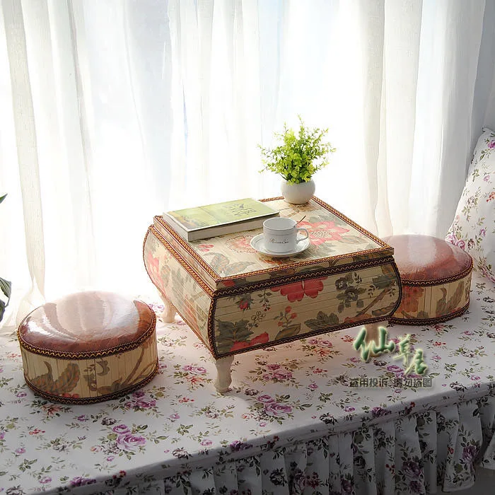 

Simple Bamboo Table Tatami Tea Table Bay Window Table Window Balcony Table Tea Table Eight-Immortal Table