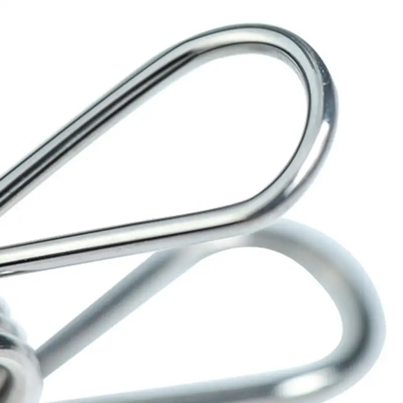 

Portable Laundry Hook Stainless Steel Hanging Clothes Peg Pin Boot Shoes Hanger Holder Clip Photo Postcard Picture Clamp Office