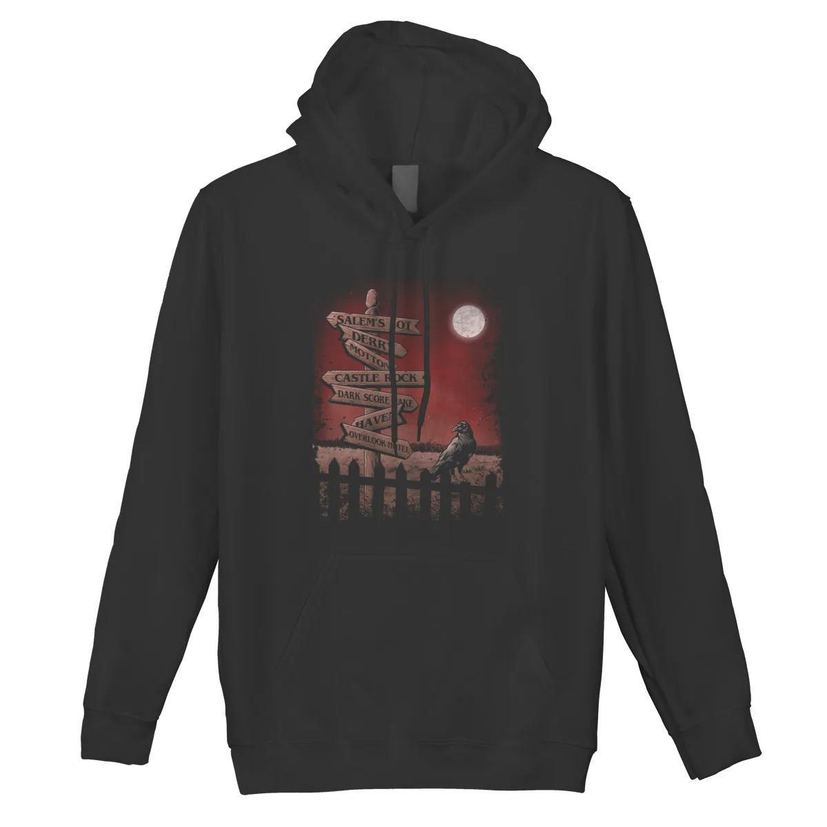 

Men's Hoodie Horror CrossroadsCotton Punk Kawaii long Sleeve Top quality Sweatshirt 37855