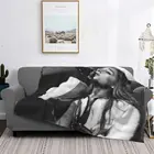 Одеяло The Sky's Fallin Ариана Гранде зимнее теплое покрывало плюшевое ультра мягкое Фланелевое Покрывало Постельное белье для пикника пушистое искусство