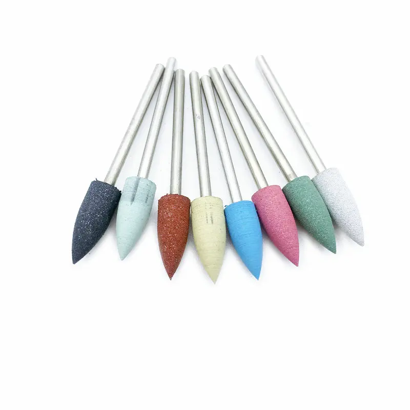 50 шт. силиконовые резиновые зубные полировальные шлифовальные машины для ногтей