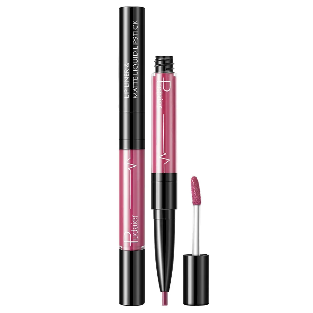 2 в 1 жидкая губная помада для губ | Красота и здоровье