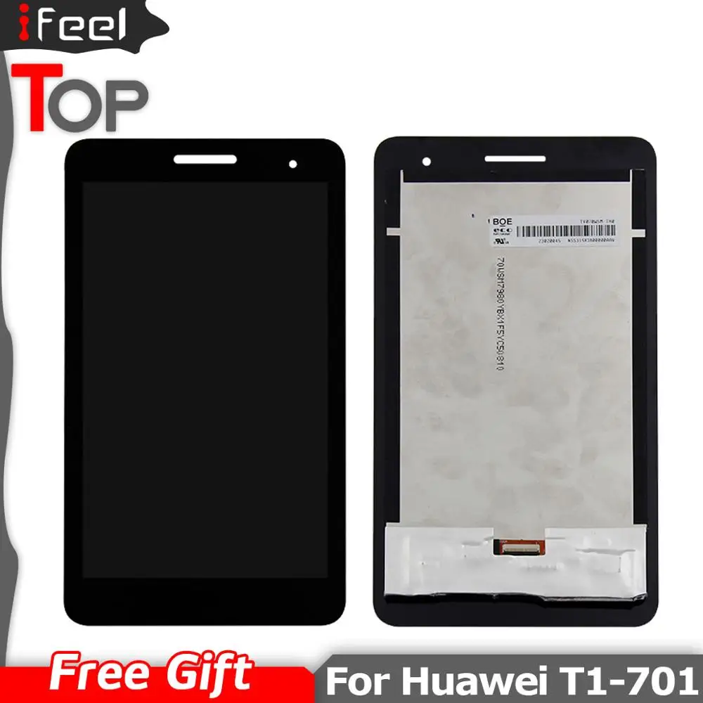 Сенсорный ЖК дисплей 7 &quotдисплей с сенсорным экраном для Huawei Honor Play Mediapad T1 701 701U 701W