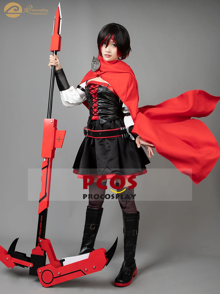 Женский костюм для косплея Ruby Rose Красный трейлер mp005144 |