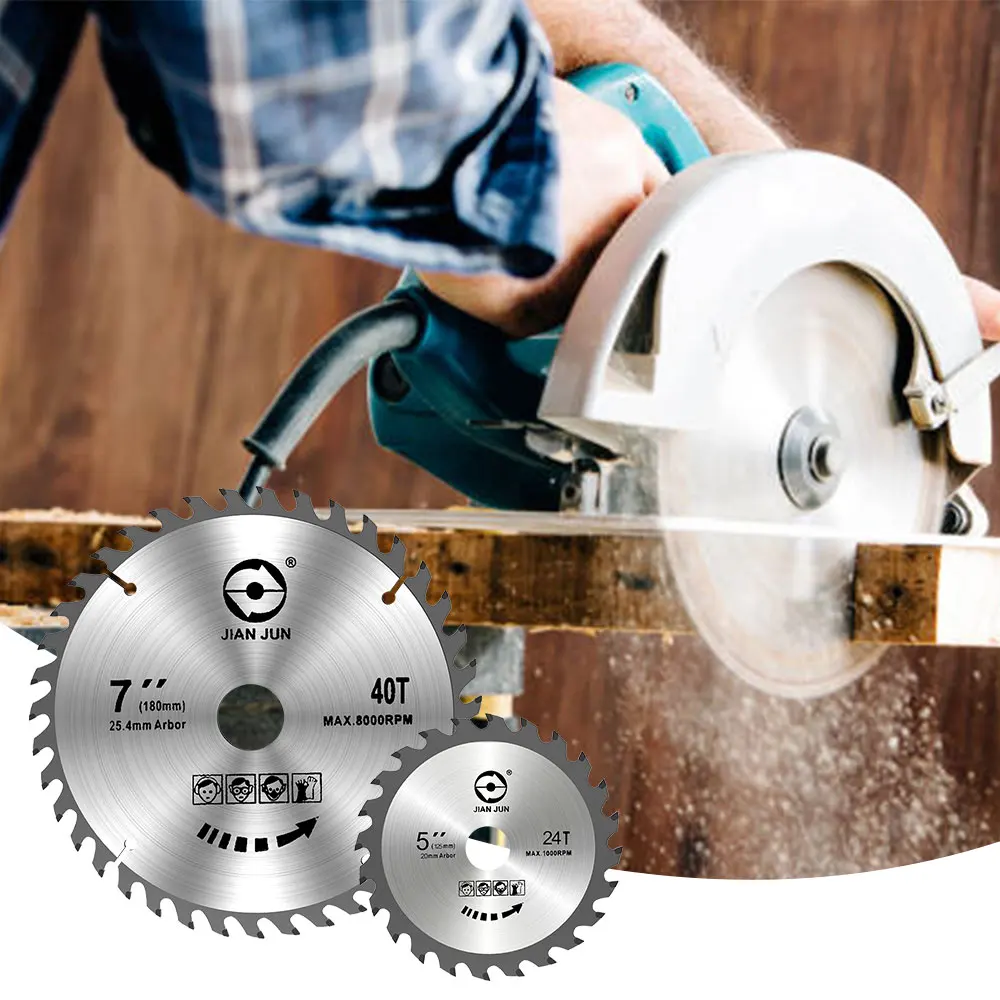125/180mm CircularSaw Blade 5-inch 24 Teeth 7-inch 40 for Angle Grinder/Metal Chipboard Cutter Woodworking Cutting Disc | Инструменты
