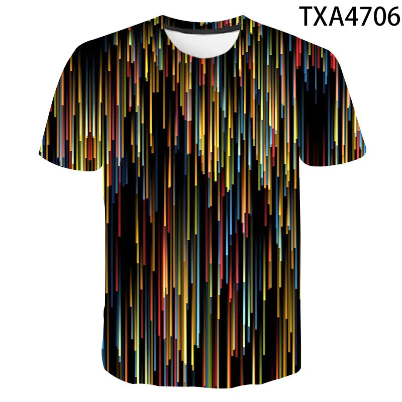 

Streetwear Meteor Shower 3D Printed T-shirts Short Sleeve Boy Girl Kids Fashion Men Women Children Casual Cool Summer Tops Tee