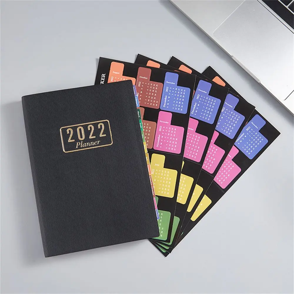 

2022 Month Calendar Stickers Decals Creative Junk Journal Planner Index Label Stickers Scrapbooking Decor Stickers School
