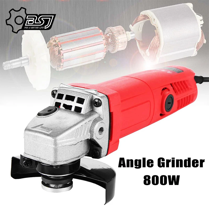 800 Вт 220 В 100 мм Портативный электрический угловой шлифовальный станок