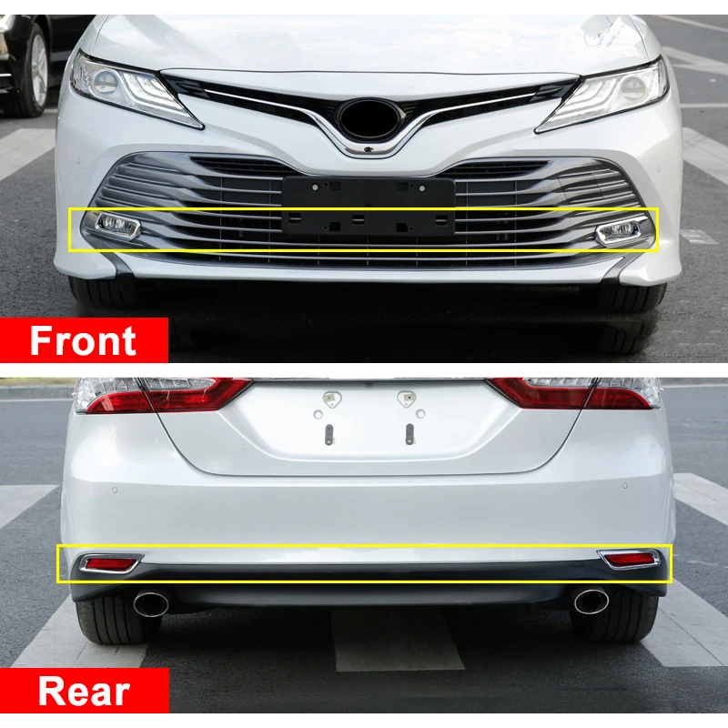 Передние и задние противотуманные фары для Toyota Camry XV70 2018 2019 2020 | Автомобили