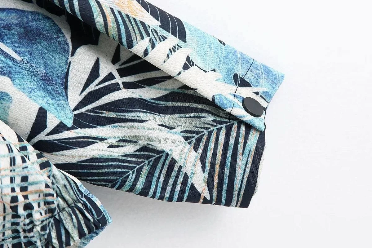 

Abrigos Mujer New Flower Jacket Women Jaqueta Feminina Shein