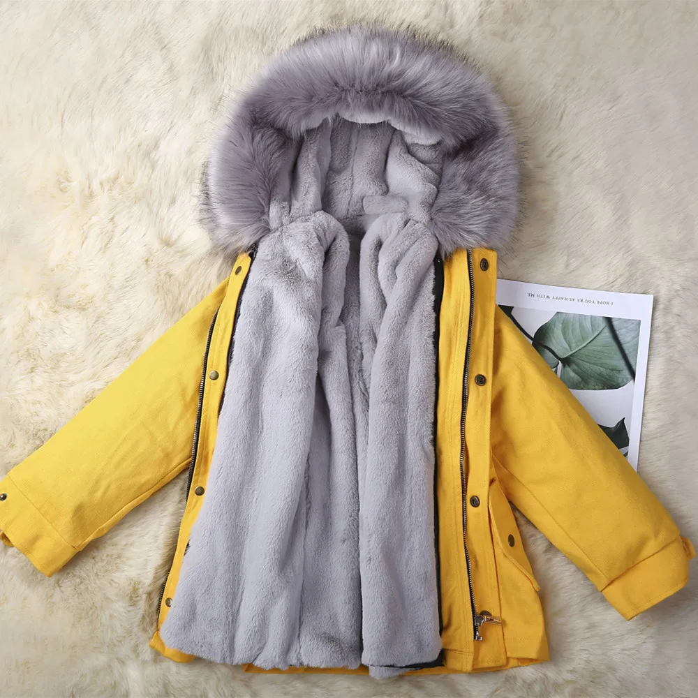 2019 пальто для мальчиков детские парки с капюшоном из искусственного меха зимние