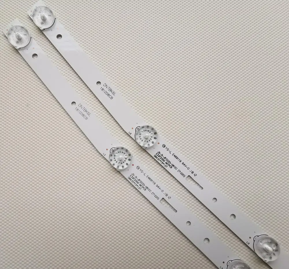 Новинка 100% 10 шт. совместима с NUOVA светодиодной лентой подсветкой JS-D-JP3220-061EC E32F2000