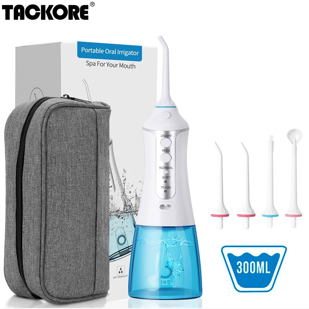Портативный ирригатор для полости рта 3 режима 300 мл | Бытовая техника