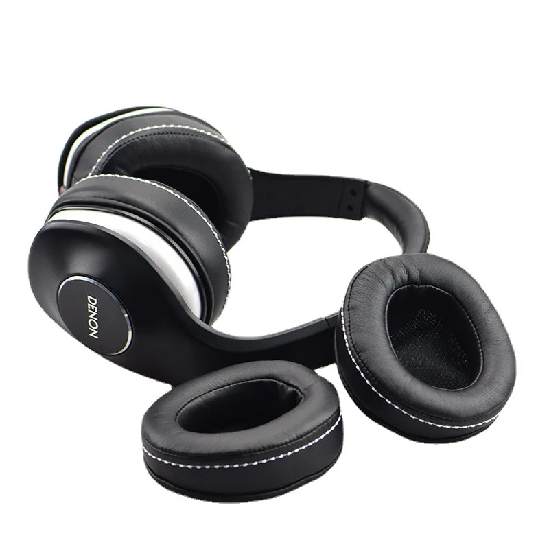 Soft Touch белок кожи подушечки для DENON pAH-D600 D7100 наушников Запасные детали Memory Foam
