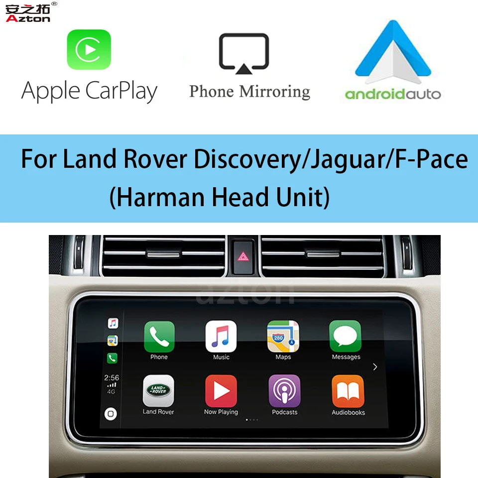 

Беспроводной Apple CarPlay для Land Rover Harman головное устройство Discovery 5 Range Rover Sport Car Play Android Auto