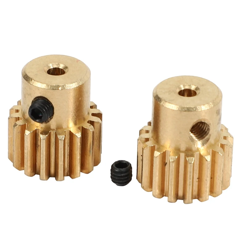 

2Pcs Motor Gear 16T for SG 1603 SG 1604 SG1603 SG1604 1/16 RC Car Spare Parts Accessories