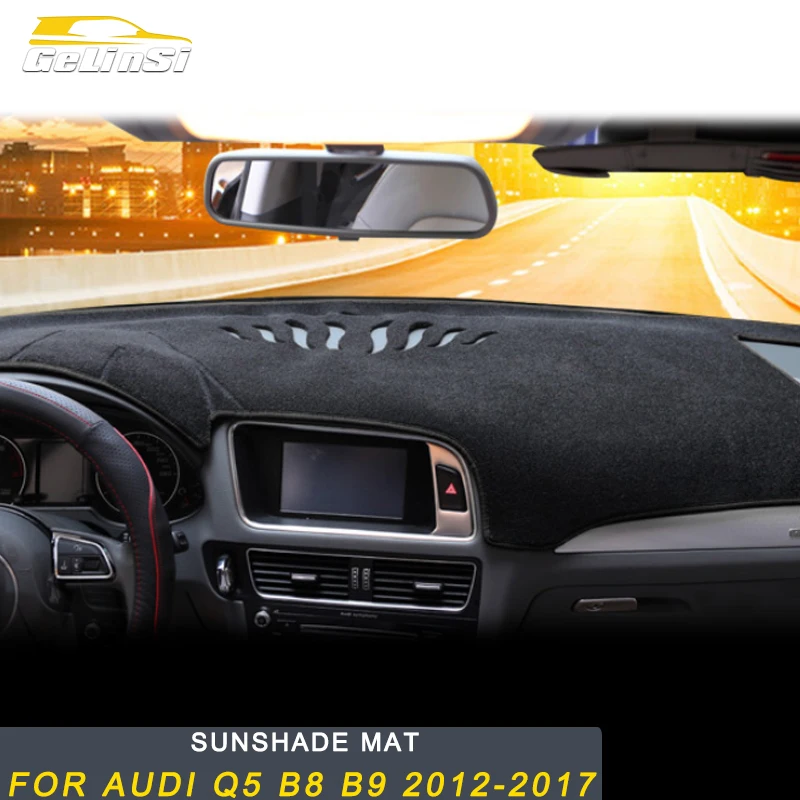 Gelinsi для Audi Q5 B8 B9 2012 2017 автомобильный Стайлинг крышка приборной панели