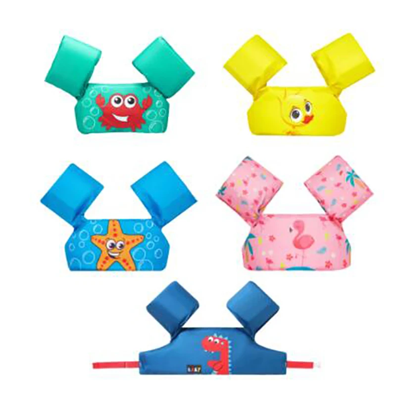 

Baby Float Cartoon Arm Sleeve Life Jacket Swimsuit Foam Safety Swimming Training Floating Pool Float Swimming Ring