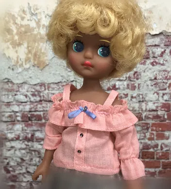 pink Blyth свитер с длинными рукавами для мальчиков; озон Топ кукольный наряд(Fit blyth, BJD, озон, pullip, лат, licca, ob, kurhn, 1/6 кукла - Цвет: pink