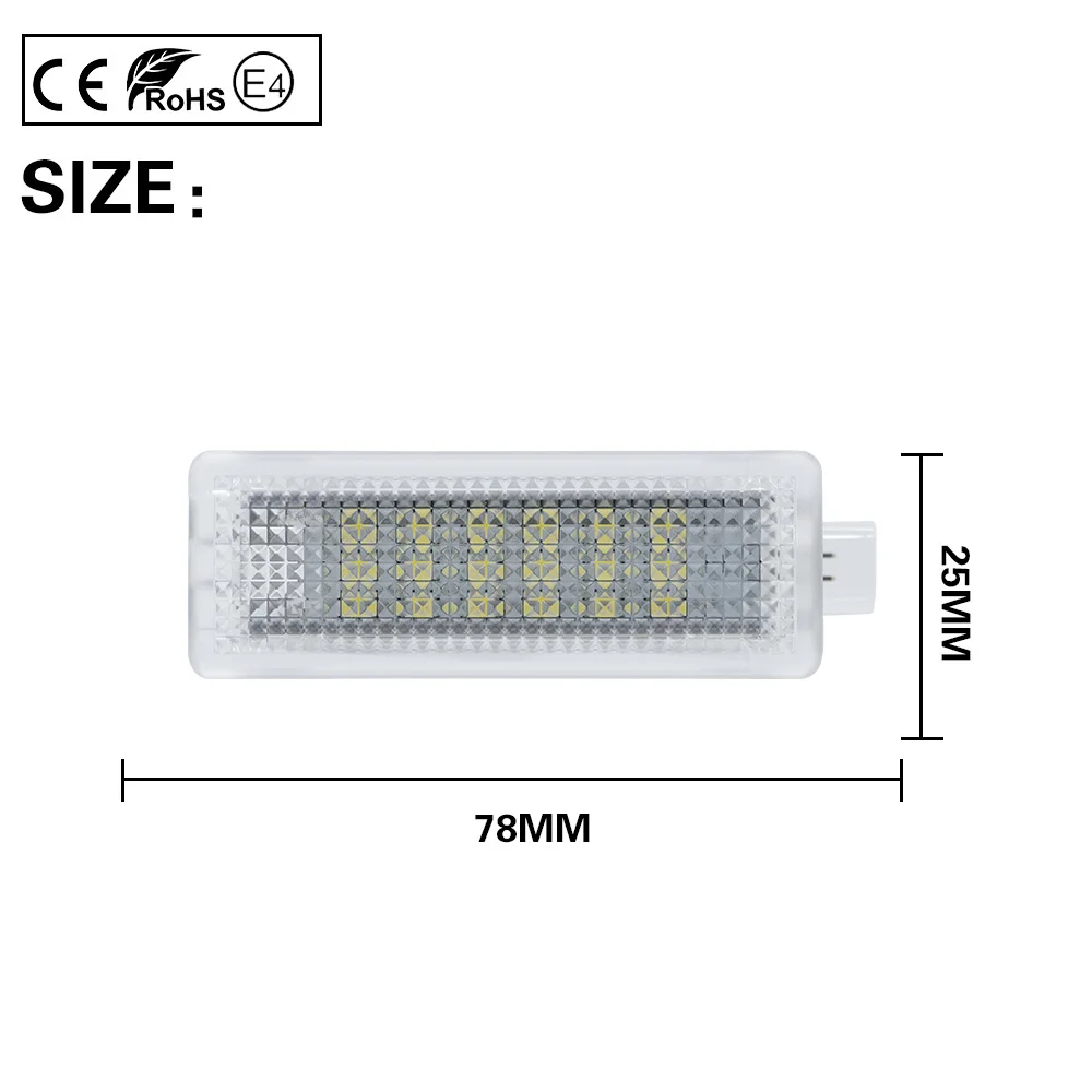 2 шт. светодиодный Чемодан багажник светильник двери лампа интерьерная Интерьер