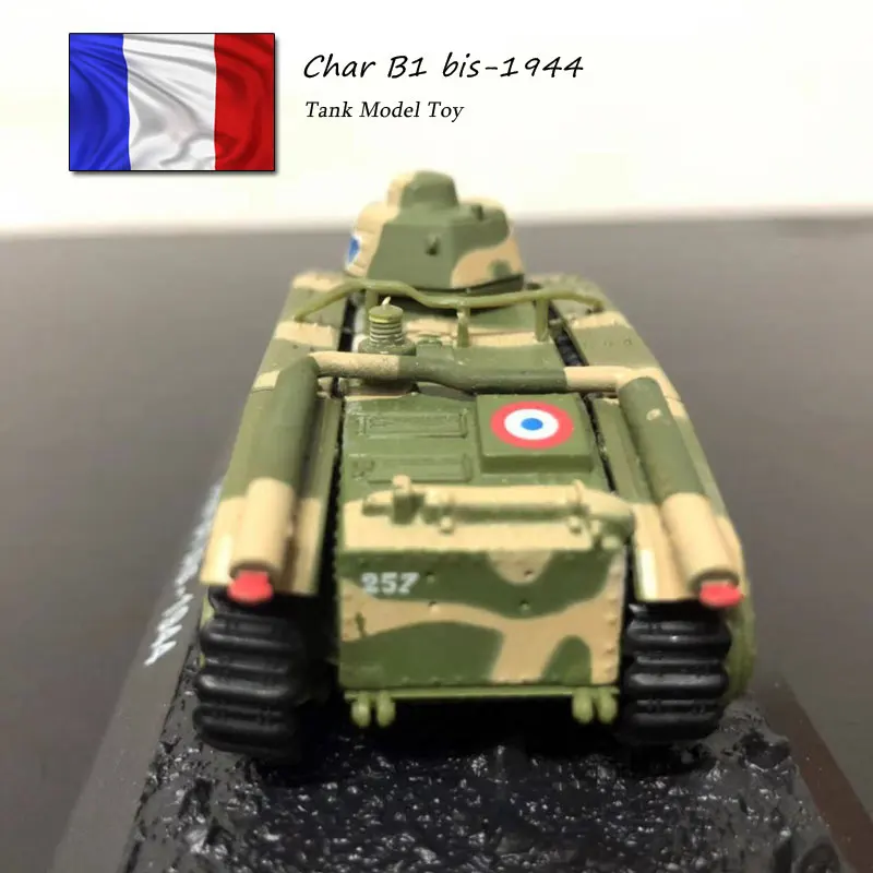 Новинка 1/72 масштаб военная модель игрушки мировая война Франция Char B1 средний бак