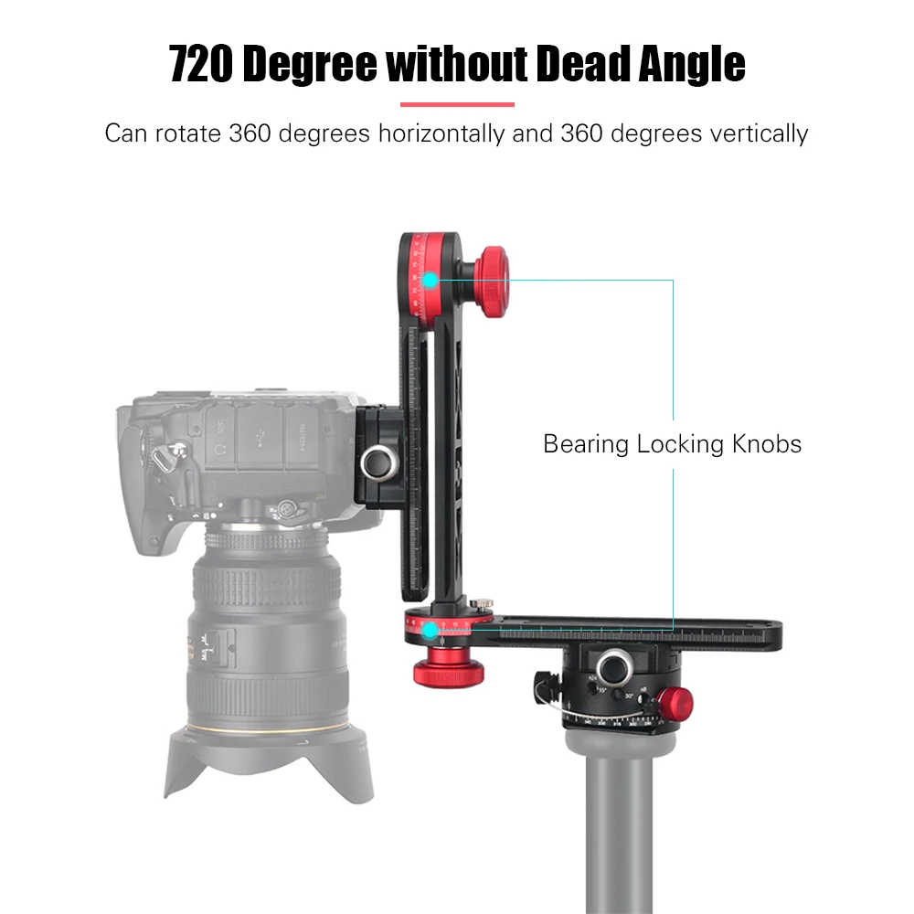 Andoer панорамная головка 720 градусов с панорамной опорой шарнирный штатив шаровой
