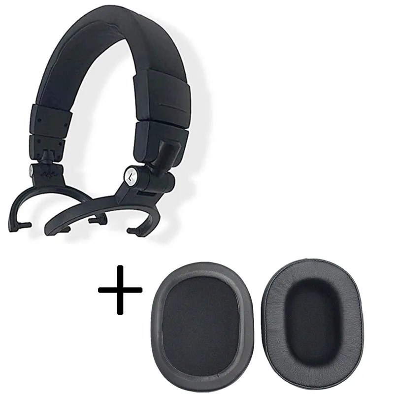 Earhook and earpads ABDO запасные части для наушников головная повязка на голову держатель наушников для Audio-Technica ATH-M50 M50X M50S наушники - Цвет: Earhook and earpads