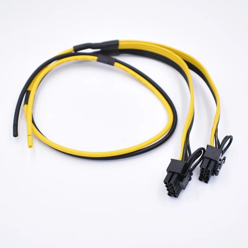 ATX 2 * PCI E 8(6 + 2) PC видеокарта DIY Кабель питания 12AWG 16AWG сварочный кабель|video card cable|graphics