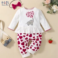 baby clothes set spring autumn long sleeved cartoon printed one piece romper baby girl clothes boy bodysuit clothes for newbor