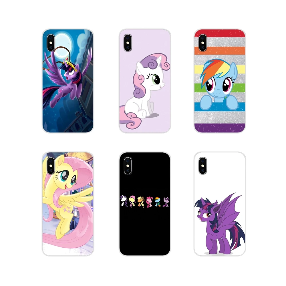 Аксессуары чехлы для телефонов My Little Pony Huawei G7 G8 P7 P8 P9 P10 P20 P30 Lite Mini Pro P Smart Plus 2017 2018