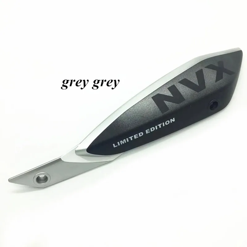 small grey grey Модифицированный мотоцикл NVX aerox выхлопной модифицированный глушитель труба крышка оболочки щит крышка для yamaha NVX155 DGR155 L155 - Цвет: small grey grey