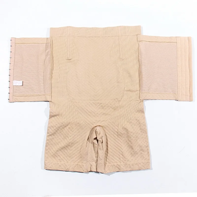 

Women Waist Trainer Shapewear Tummy Control Body Shaper Shorts Hi-Waist Butt Lifter Thigh Slimmer Slimming Buckle Panties
