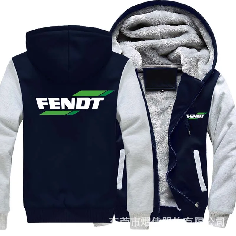 

LOGO FENDT Winter Jacket Men's Cotton Warm Hoodies Casual sweatshirt Male Thicken coats Sweatshirt top Hoodie size M~5XL