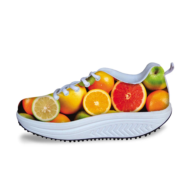 

Doctor Print Women Sneakers Casual Shoe Slip On Light Green Fruit Pattern Walking Shoes Leopard Sport Training Cool Outdoor